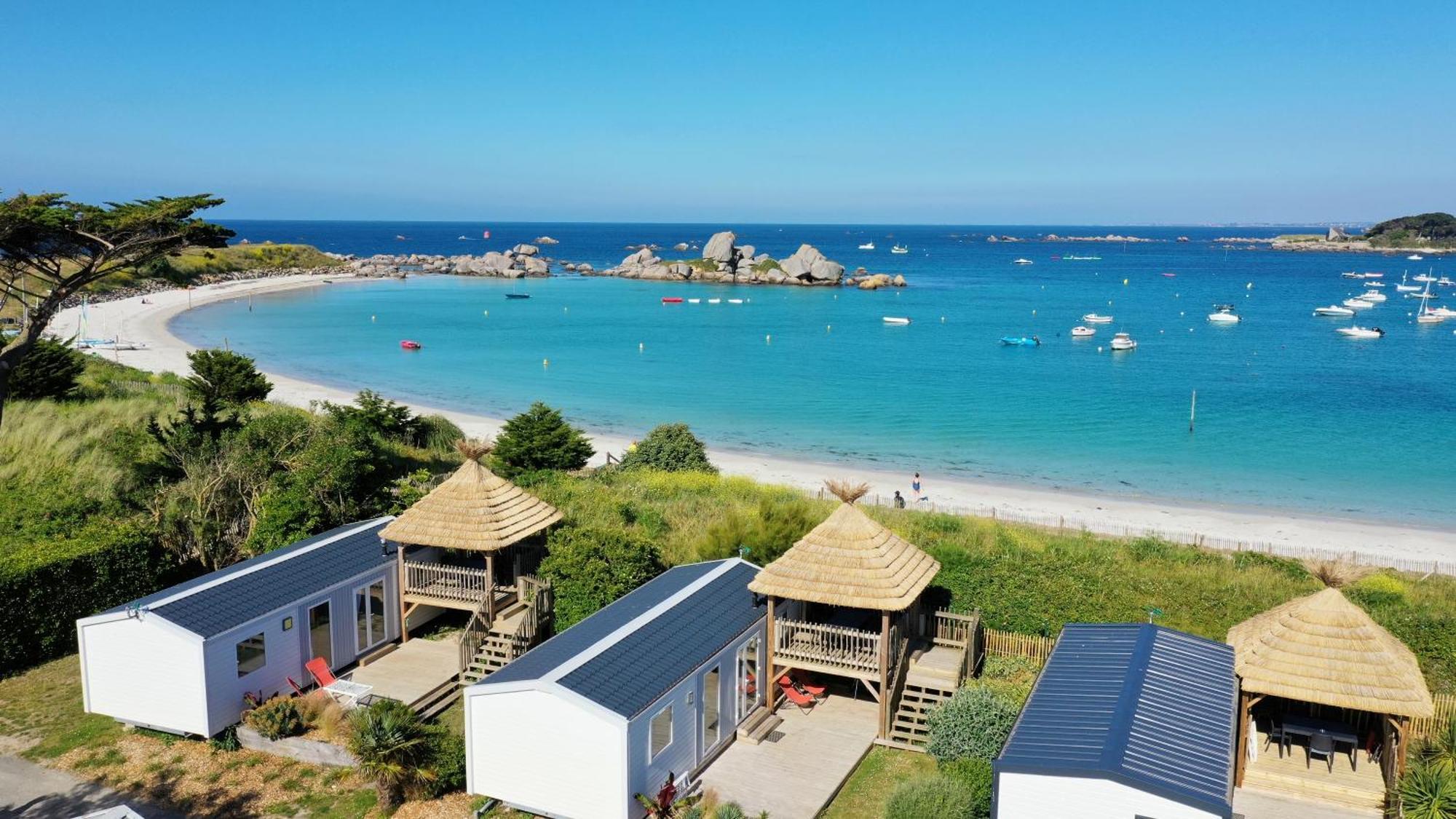 Camping De La Cote Des Legendes Brignogan-Plages Exterior foto