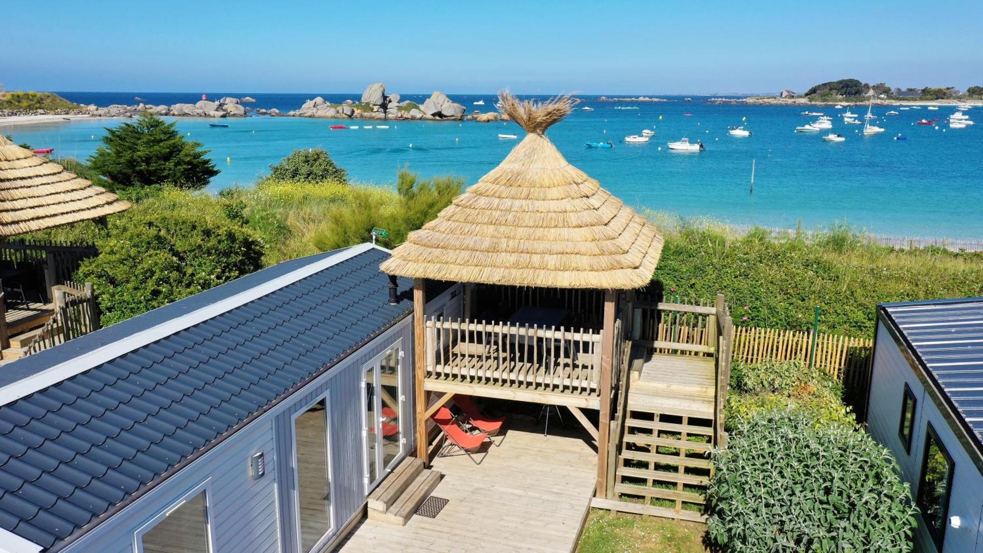 Camping De La Cote Des Legendes Brignogan-Plages Exterior foto